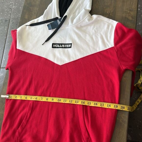 Hollister Guys Colorblock Box Logo Hoodie Guys - Picture 7 of 9